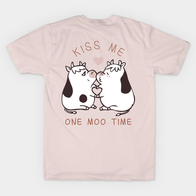 Kiss me one moo time by huebucket